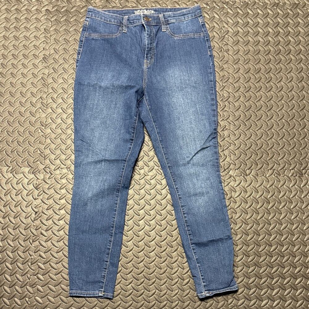 NWOT Wild Fable Women's Blue Skinny Jeans Size 12